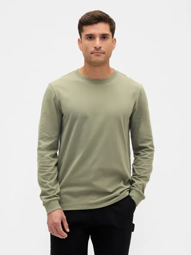 Πράσινη Everyday Soft Crewneck Μπλούζα walden green