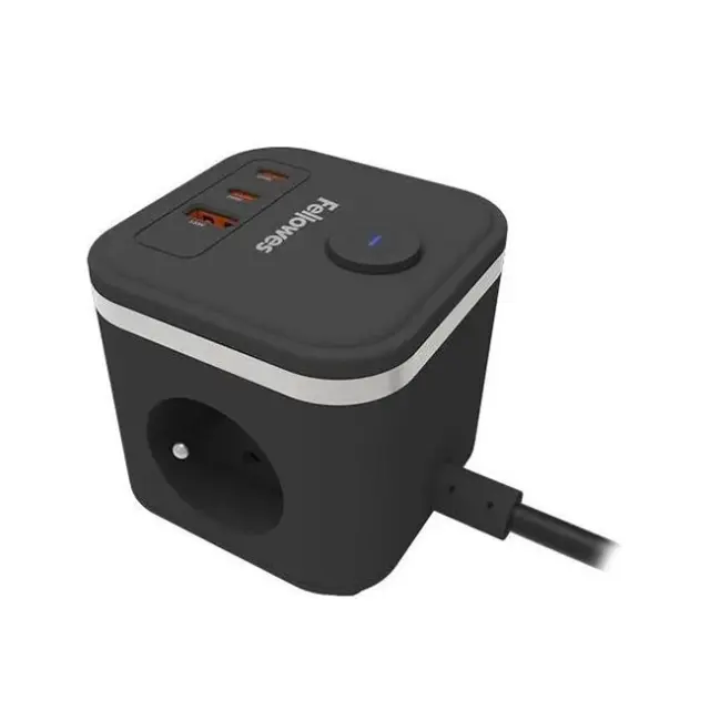 Fellowes Power Cube Black (100137169)
