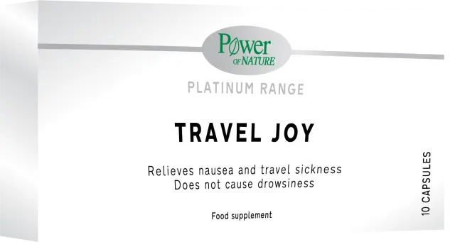 POWER OF NATURE Travel Joy, Ανακουφίζει από τη Ναυτία 10 Tabs
