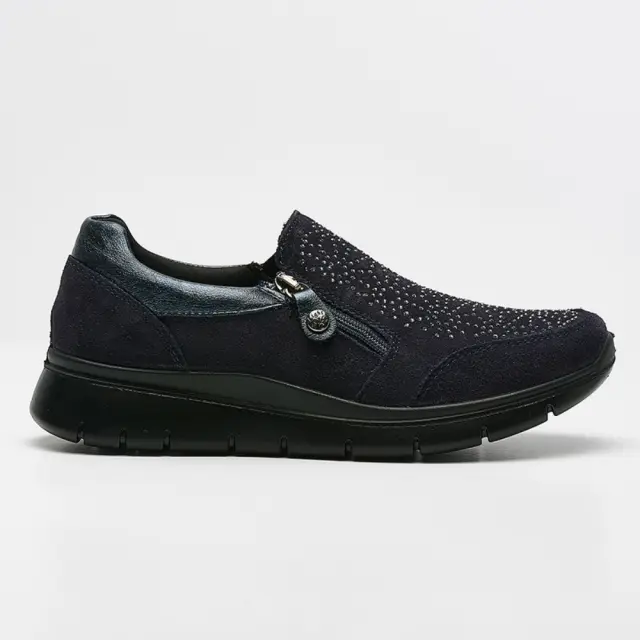 Imac Sneakers Γυναικείο δέρμα Nubuck Μπλέ IMA/256311 BLUE