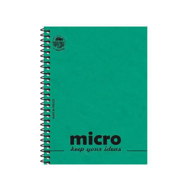 Typotrust Μπλοκ Σπιράλ Ριγέ 13x18 MICRO 80φ. (4603-1) (TYP4603-1) 3