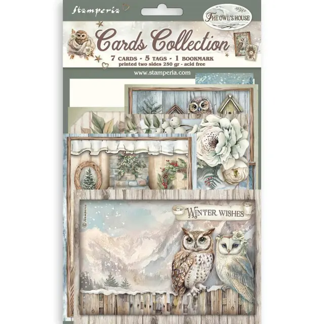 Συλλογή καρτών Stamperia, The Owl's House