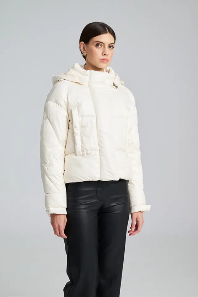 Κοντό Ζεστό Μπουφάν LENI PUFFER COAT - L 3