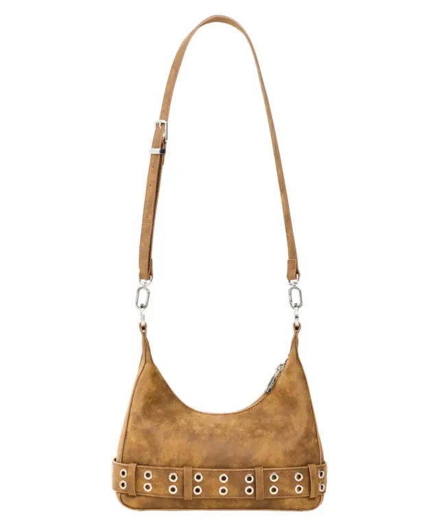 Desigual - Γυναικεία Τσάντα Ώμου / Χιαστί Valentine 26WAXP68-6011 Κάμελ 3