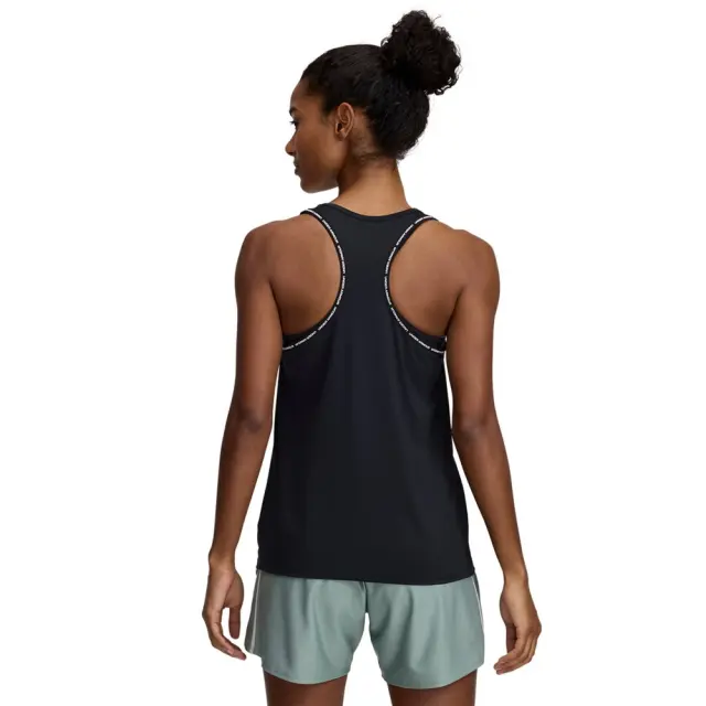 Under Armour Women's Tech Knockout Tank Black 1389851-001 2