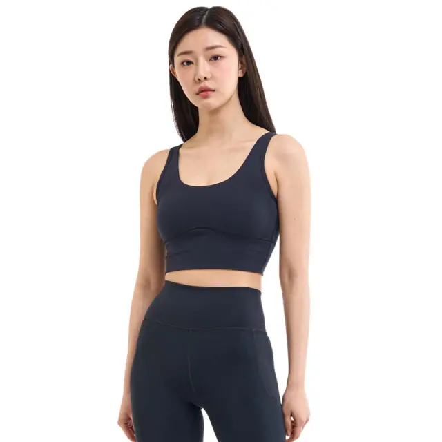 Under Armour Women's Meridian Fitted Crop Tank Bra Μαύρο 1379153-001 (Under Armour) - Large