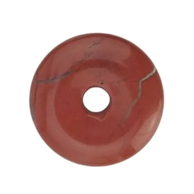 Κόκκινος Ίασπις σε Donut Ø30mm - 1τεμ