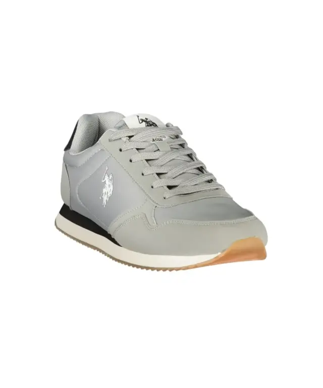 U.S. Polo Assn. - Ανδρικά Sneakers Happy HAPPY001M6NH1-002 Γκρι 2