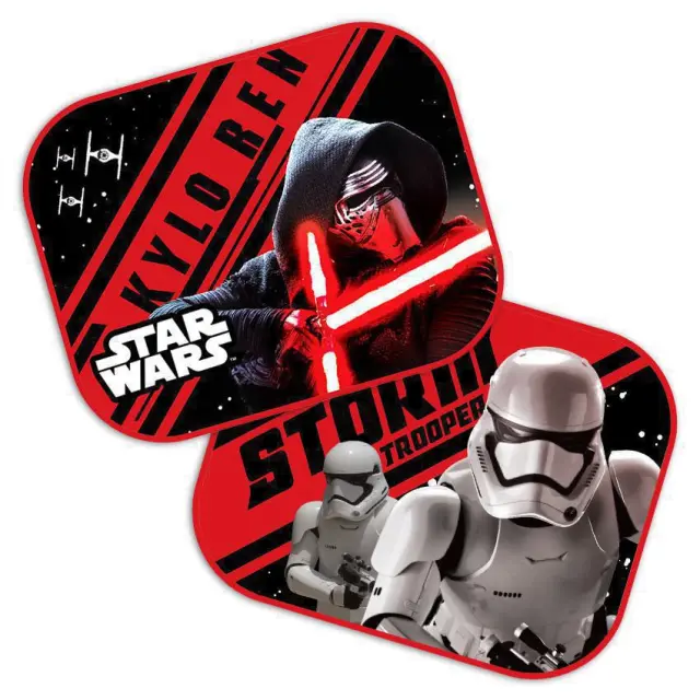 Ηλιοπροστασίες πλαινές Star Wars με βεντούζα 2τμχ