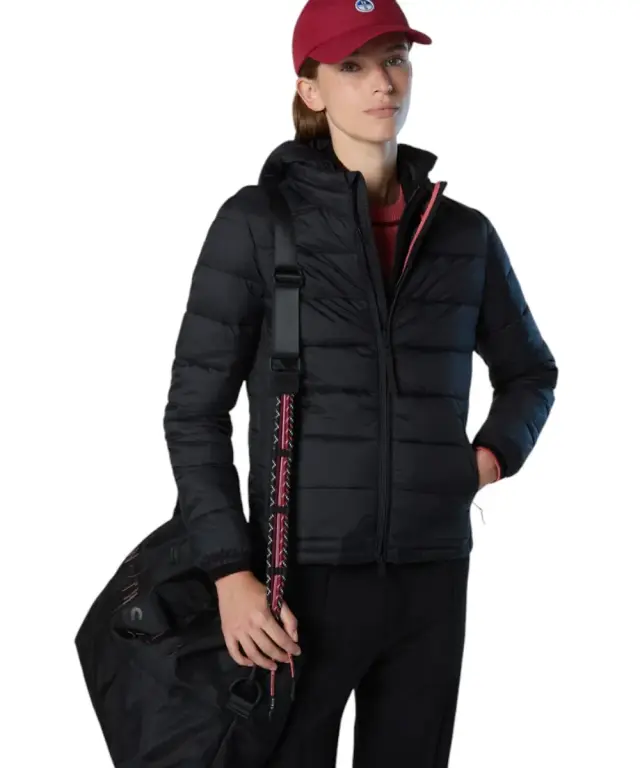 North Sails- Γυναικείο Μπουφάν Puffer Naomi 000015-000-0937 Μαύρο 3