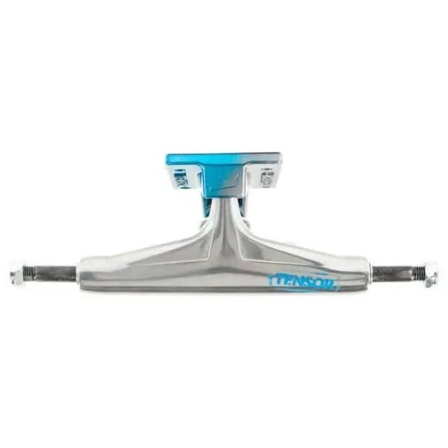 Tensor Stencil Mirror Aluminum Skateboard Trucks 5.25" / 5.5" - Blue Fade Μπλε