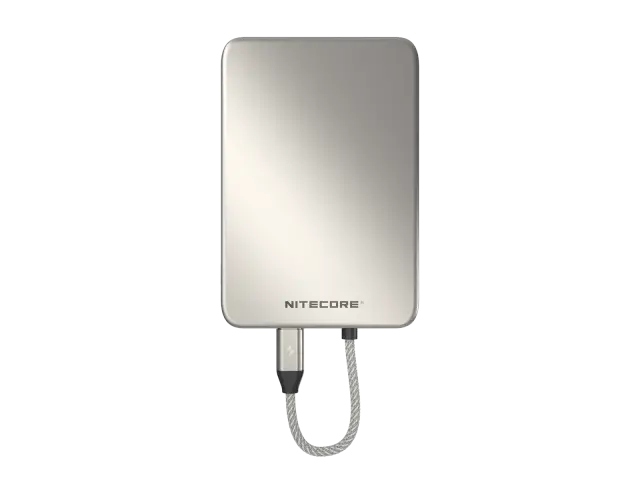 POWER BANK NITECORE POCKET 5, 5000ma Ultra Thin Aluminium body, Grey 2