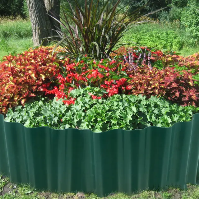Grasher Μπορντούρα Κήπου Πλαστική 20cm x 9m Πράσινο / 103704 3