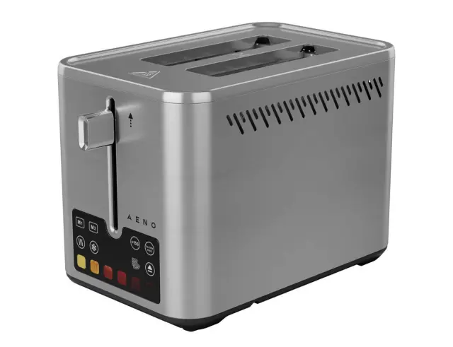 Φρυγανιέρα AENO TS4 ATS0004 με ισχύ 950W και χωρητικότητα 2 φέτες ψωμιού - SilverATS0004