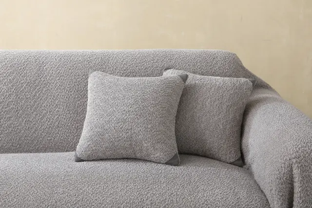 Beauty Home Μαξιλαροθήκη Lamb Plus Art 8831 42x42 Γκρι