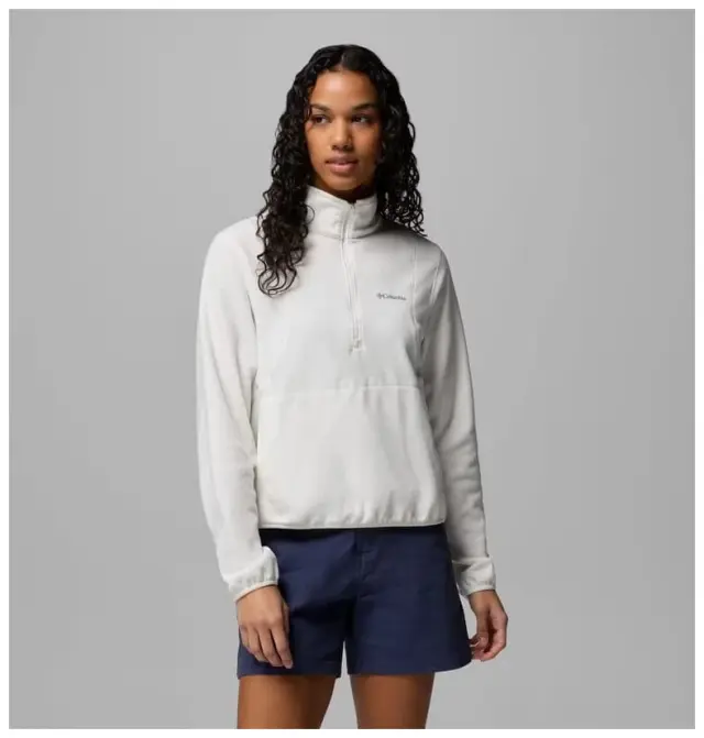 Columbia Vital Valley™ Sea Salt – Γυναικεία Μπλούζα Fleece 1/2 Zip - 2155431-125 - M