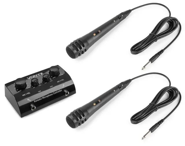 VONYX AV430B καραόκε MICROPHONE CONTROLLER ΜΑΥΡΟ 2
