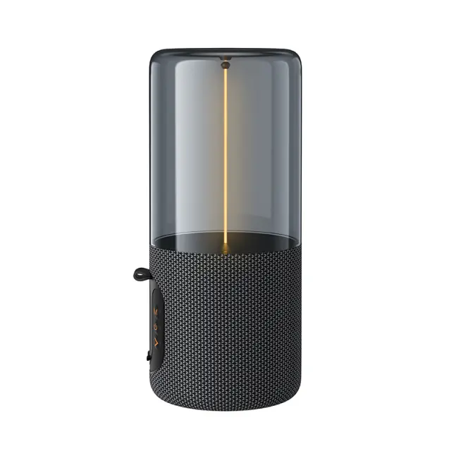 Φορητό Ηχείο Wireless Hoco BS64 Rocker V5.4 TWS 5W 1200mAh FM Micro SD USB AUX Γκρι