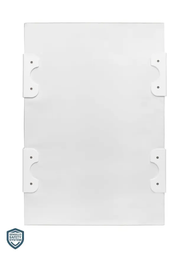 Aλλαξιέρα με Σκληρή Βάση 50x70cm Sensillo Botanical Platinum 13617 2