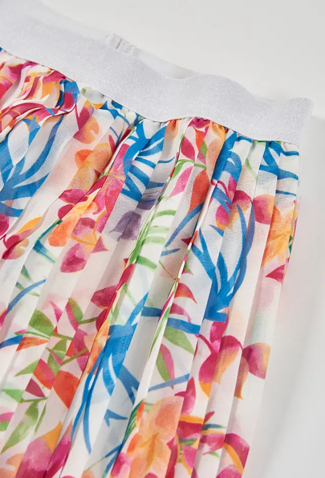 Boboli Trousers gauze με τύπωμα για κορίτσι 763040-9846 - 14 3