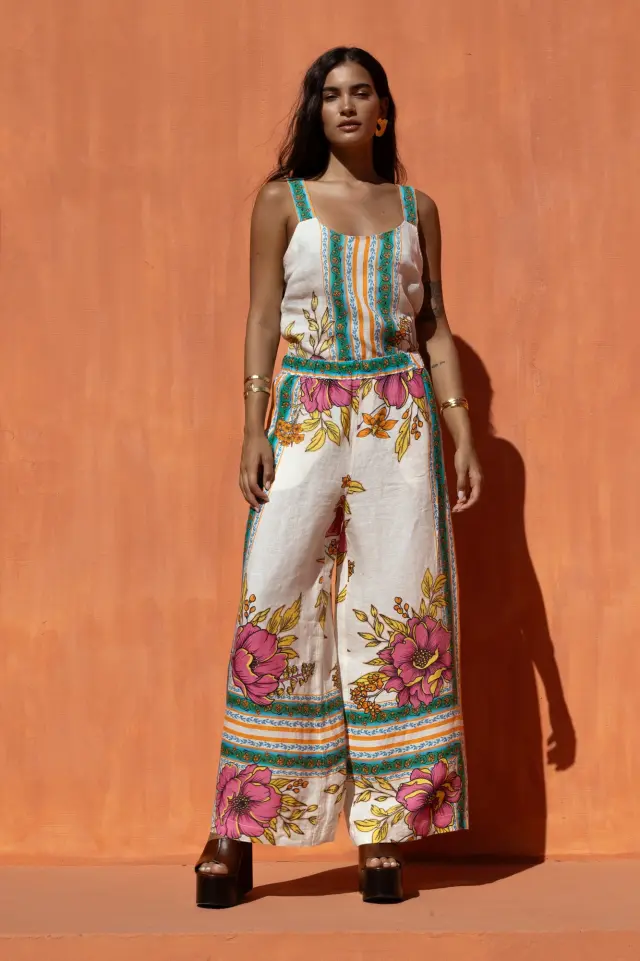 NEMA RESORT WEAR TOP (15101N034-MULTICOLOUR) - M 3