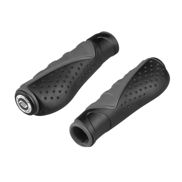 FORCE ΧΕΡΟΥΛΙΑ ΠΟΔΗΛΑΤΟΥ RUBBER SHAPED ΑΝΑΤΟΜΙΚΑ ΜΑΥΡΟ-ΓΚΡΙ 38214