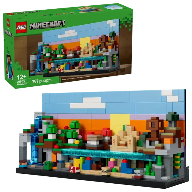 LEGO® Minecraft Mini Biomes για 12+ Ετών 797τμχ - 21589 2