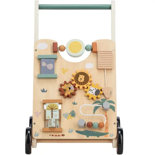 FreeON Free2Play My First Steps Ξύλινη Περπατούρα Δραστηριοτήτων 18+ Μηνών 3