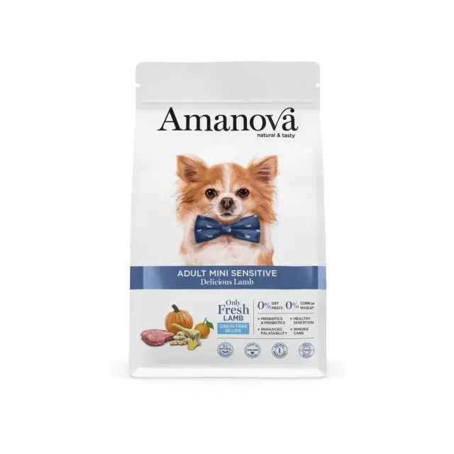 Amanova Grain Free Adult Mini Sensitive Delicious Lamb 2Kg Μονόχρωμο