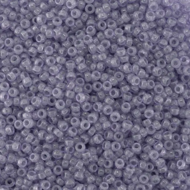 Χάντρα Miyuki Round Rocailles 15/0 - 2377 - Lavender ~10gr