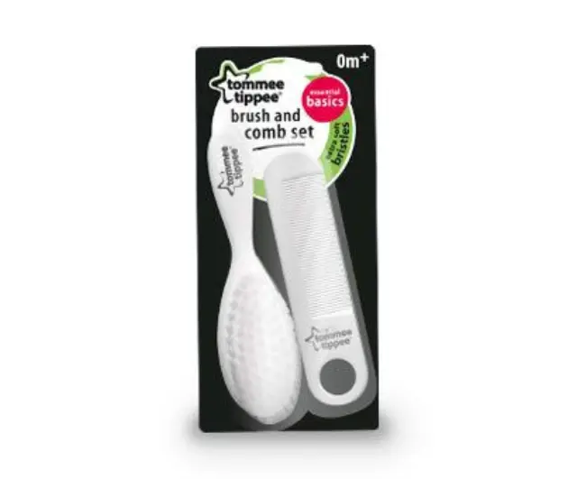 Tommee Tippee Βρεφική Βούρτσα & Χτένα 2τμχ 2