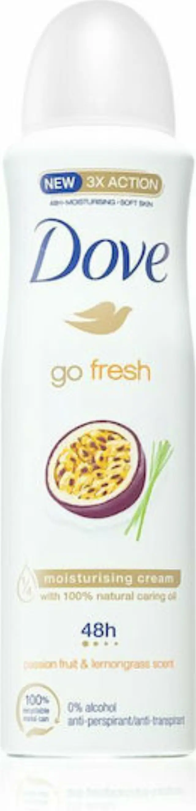 DOVE Passion Fruit + Dry Spray Αποσμητικό 150ml