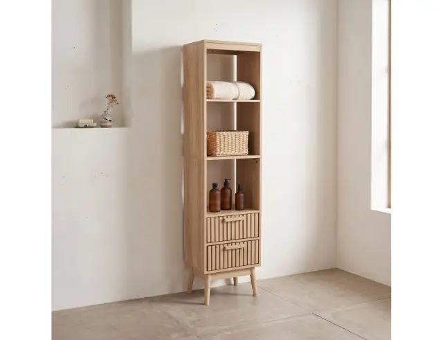 Έπιπλο μπάνιου Klaus Home Deco Factory με ράφια και διαστάσεις 40x30x160cm HD0224