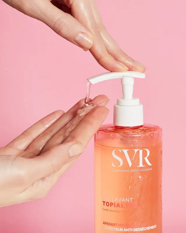 SVR Topialyse Gel Lavant Απαλό Τζελ Καθαρισμού χωρίς Σαπούνι για Ξηρή Ευαίσθητη Επιδερμίδα 400ml
