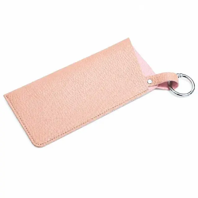 Techsuit - Glasses Case (ETN6) - PU, 17.5 x 8.5cm - Ροζ