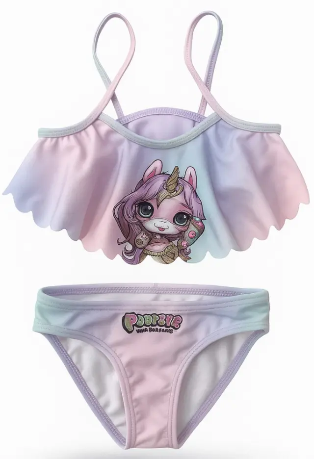 Μαγιό Σετ Μπικίνι Poopsie Pink Rainbow 8080224 - 5-6 Y (110-116cm)
