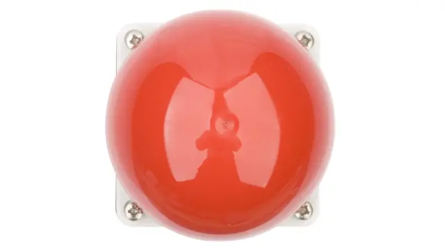 FAK-R/KC11/I Palm switch, 1N/O+1N/C, mushroom red, surface mounting