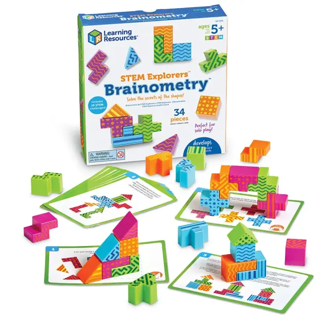 Learning Resources Εκπαιδευτικό Παιχνίδι STEM Explorers™ Brainometry™ για 5+ ετών LER 9306