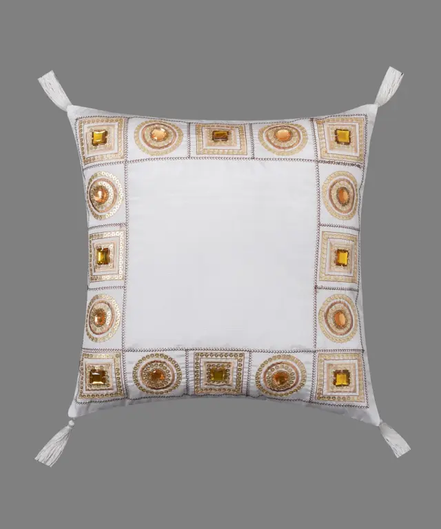 Μαξιλαροθήκη (40cm x 40cm) 612 ΧΝ-03 Λευκό - -