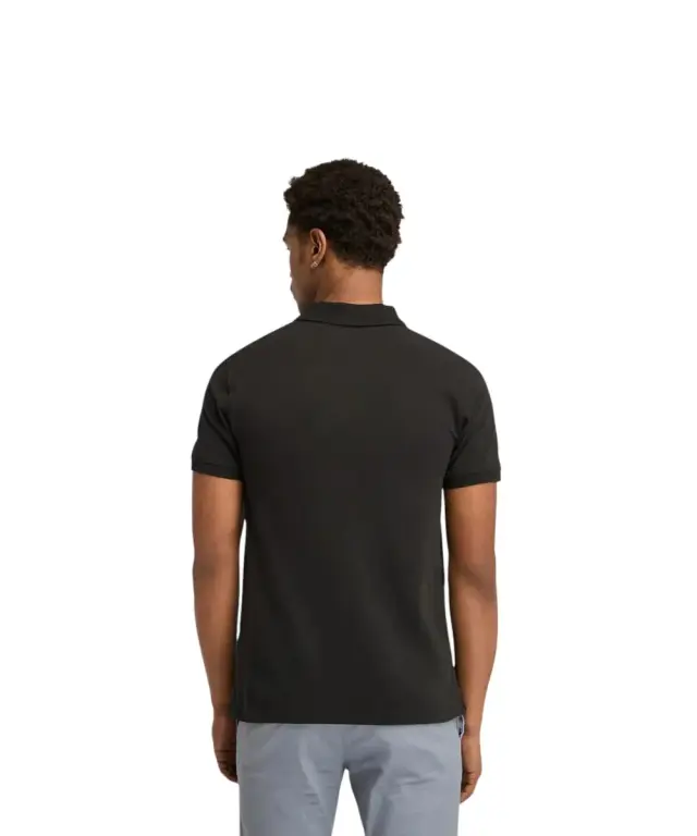 Timberland - Ανδρικό Κοντομάνικο T-shirt Polo Slim Fit Mε Λογότυπο Oyster River TB0A2BS1-X65 Μαύρο - S 3