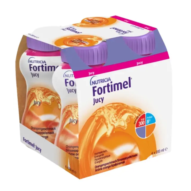 Nutricia Fortimel Jucy Πορτοκάλι 4x200ml