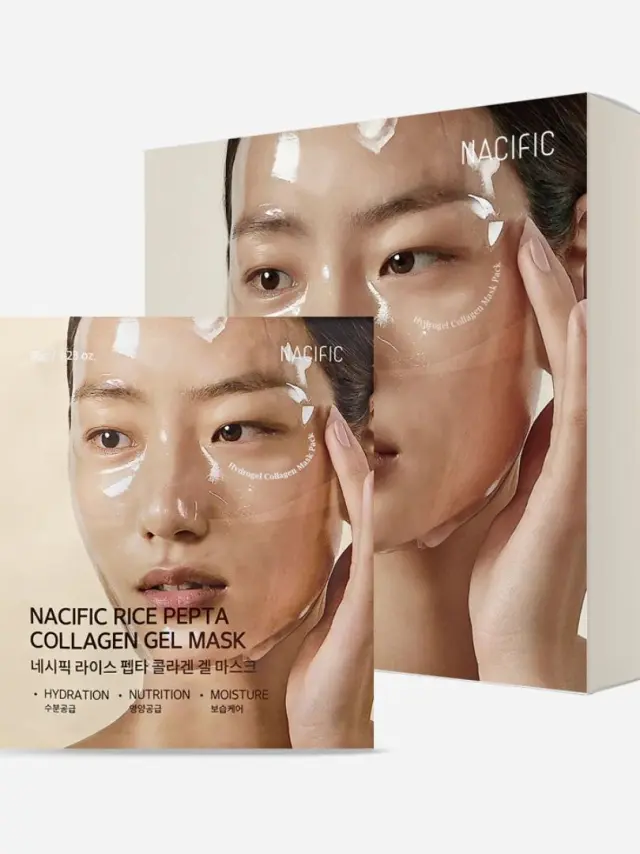 Nacific Rice Pepta Collagen Gel Mask - Μάσκα κολλαγόνου με ρυζι και πεπτιδια