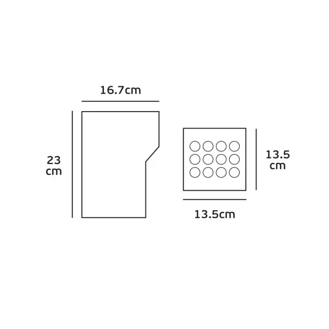 VK/02138/G/RGB – LED Φωτιστικό Εξωτερικού Χώρου RGB 24W 24V IP65 Ανθρακί 2