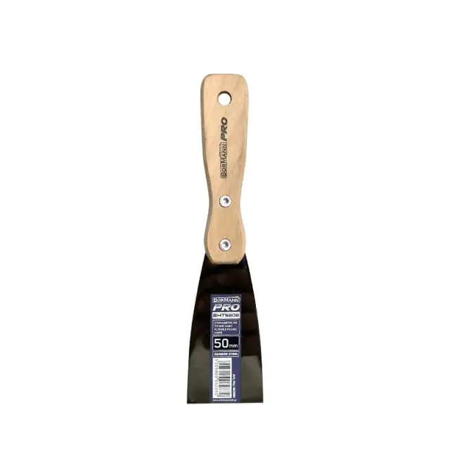 Bormann Pro BHT5803 Στοκαδόρος με ξύλινη λαβή carbon steel 60mm(062899)
