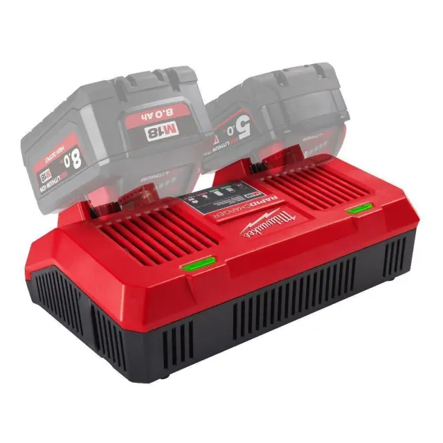 Milwaukee M18™ DFC Ταχυφορτιστής 2 θέσεων (4932472073) 2