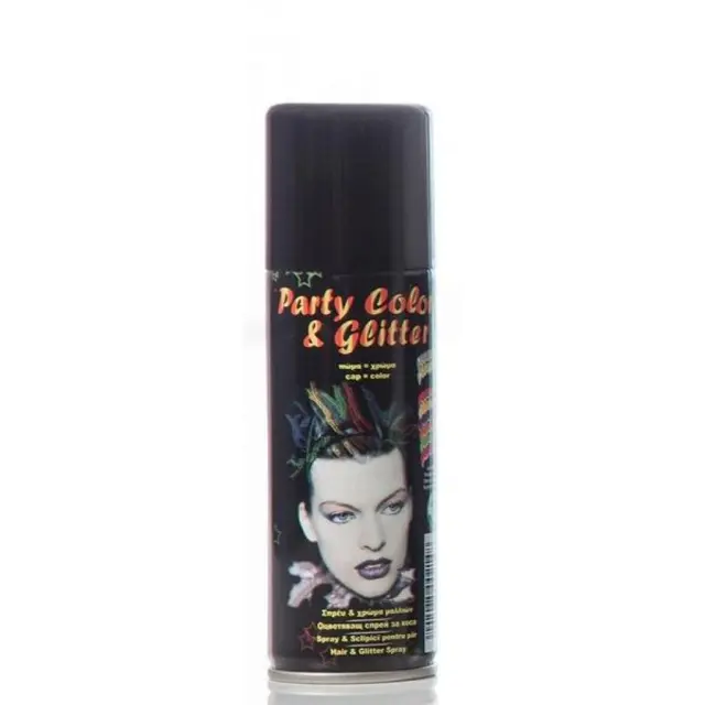 Spray Μαλλιών Μαύρο 125ml / 0034587 (Trademarkt Toys)