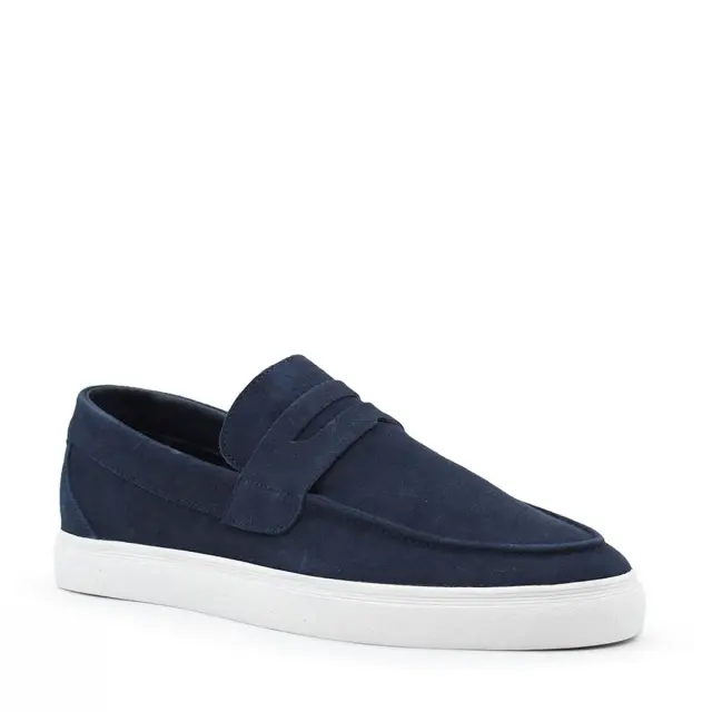 Ανδρικά Δερμάτινα Loafers s.Oliver 2177869.5750 Μπλε Suede Μπλε S. Oliver - 43 2