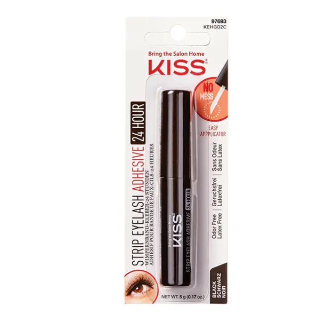 KISS Strip Eyelash Adhesive | Απόχρωση Dark
