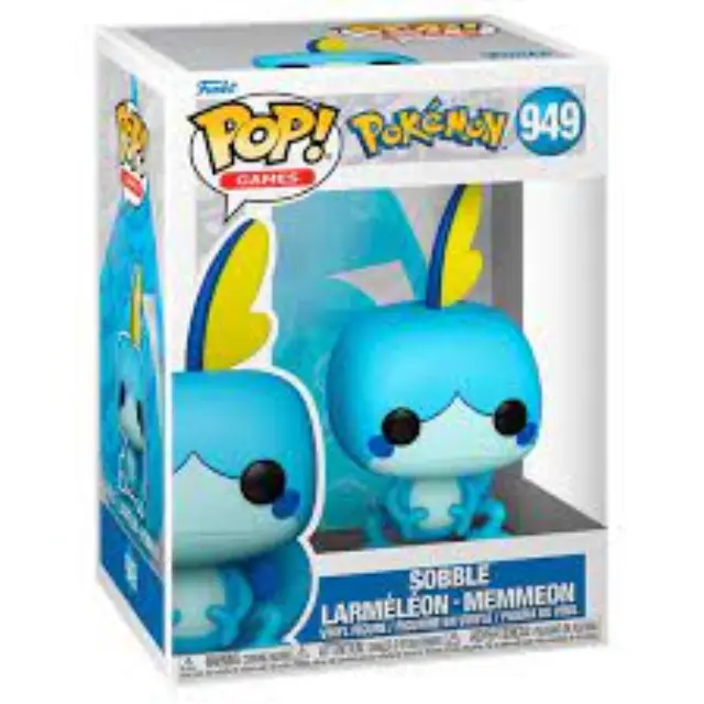 Funko Pop! Games: Pokemon - Sobble Larmeleon Memmeleon #949 Vinyl Figure 3