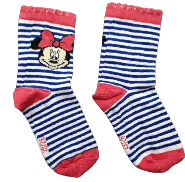 Παιδικές Κάλτσες Minnie Blue White Pink 7120104 - 23-26